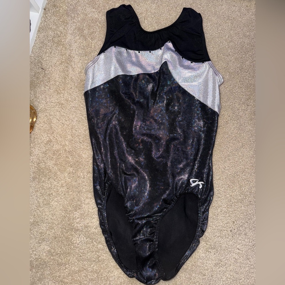 Adult Small GK Black and White Leotard